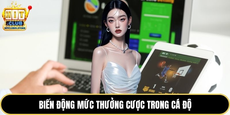 Biến động mức thưởng cược trong cá độ